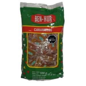 caramelos ben hur 500gr limon y naranja