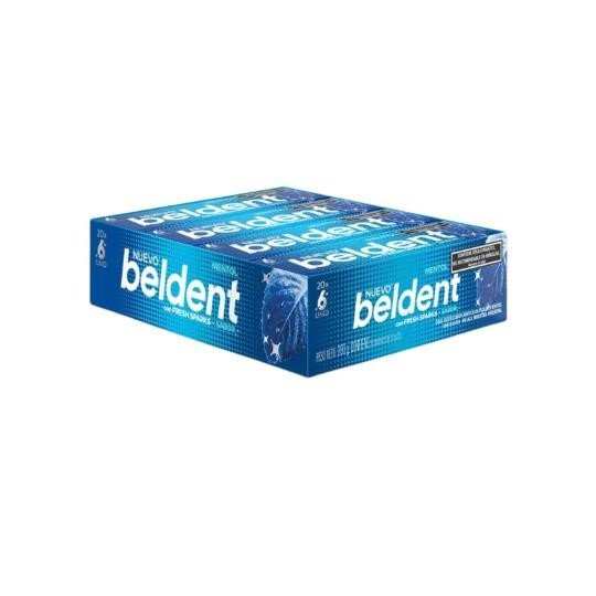 beldent mentol x 20 celeste beldent mentol x 20 celeste