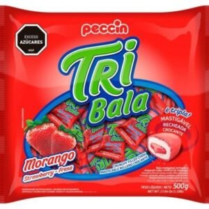 caramelo tribala morango x 100