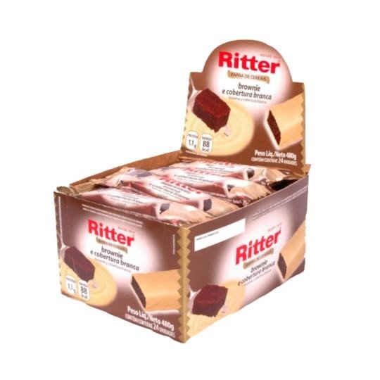 cereal ritter x 24 brownie blanco cereal ritter x 24 brownie blanco