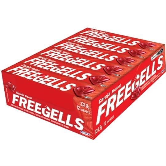 freegells x 12 cereza mentol freegells x 12 cereza mentol