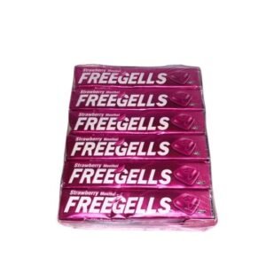 freegells x 12 frutilla mentol