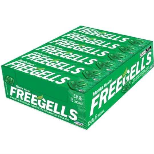 freegells x 12 menta mentol verde freegells x 12 menta mentol verde
