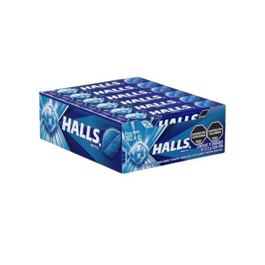 halls x 12 mentho azul halls x 12 mentho azul