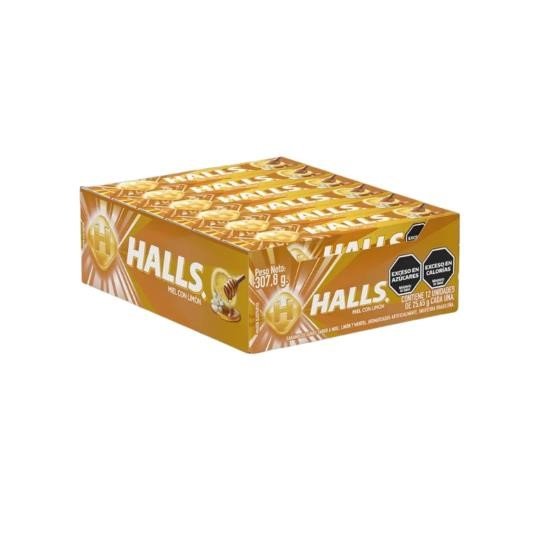 halls x 12 miel y limon halls x 12 miel y limon