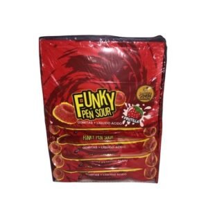 lapiz funky frutas frutilla x 12