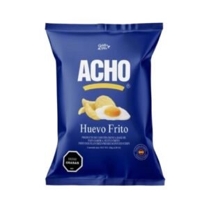 papas acho 130gr huevo frito