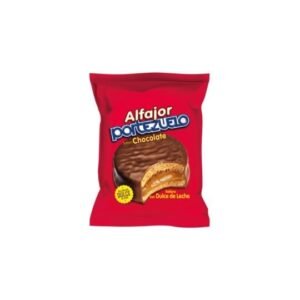 alfajor portezuelo 18un chocolate