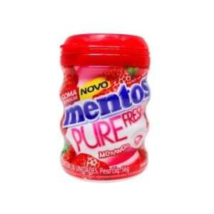 chicle mentos x6 frutilla