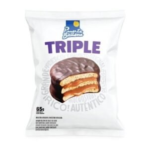 alfajor triple punta ballena 12un chocolate