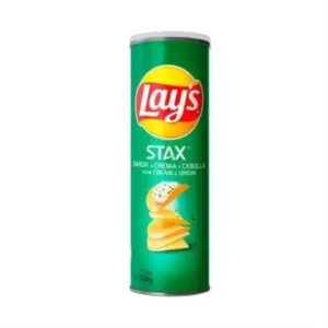 papas lay´s stax 134gr cebolla